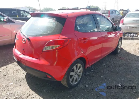 2013 Mazda Mazda2 Touring из США, поврежденный, VIN JM1DE1LZ6D0158688